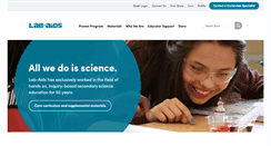 Desktop Screenshot of lab-aids.com
