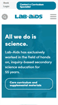 Mobile Screenshot of lab-aids.com